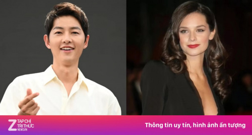 Song Joong Ki lộ diện bên vợ Tây