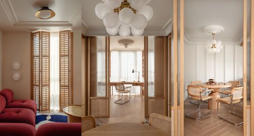 Căn hộ Kyiv: Sự pha trộn giữa nét cổ điển Pháp và tinh thần chiết trung