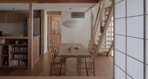 Nhà Nhật Saidera: Không gian trung dung