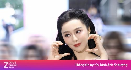 Phạm Băng Băng bán mặt nạ ở siêu thị