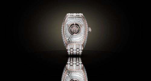 FRANCK MULLER RA MẮT TUYỆT TÁC CỦA ÁNH SÁNG VÀ CƠ KHÍ: CURVEX CX GRAND CENTRAL TOURBILLON BAGUETTE
