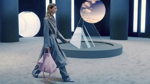Chủ nghĩa vị lai - Xu hướng thiết kế trong BST Salvatore Ferragamo Thu Đông 2021