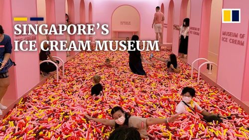 Bảo tàng kem đầu tiên vừa được khai trương tại Singapore