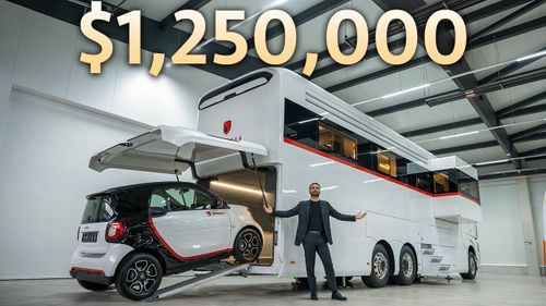 Chiêm ngưỡng Dembell Motorhome : Biệt thự di động trị giá 1 triệu Euro ở Wilhelmsdorf, Đức