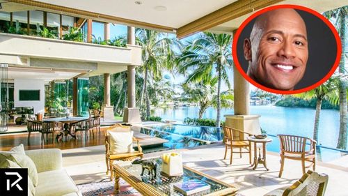 Bên trong lâu đài trị giá 100 triệu đô la của The Rock