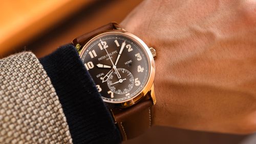 Khám phá mẫu đồng hồ Patek Philippe Calatrava Pilot Travel Time 5524R