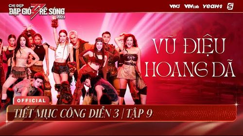 Battle Dance Mlee, Khổng Tú Quỳnh, Diệp Lâm Anh, Phương Vy quẩy bay sân khấu Chị đẹp đạp gió rẽ sóng ở công diễn 3