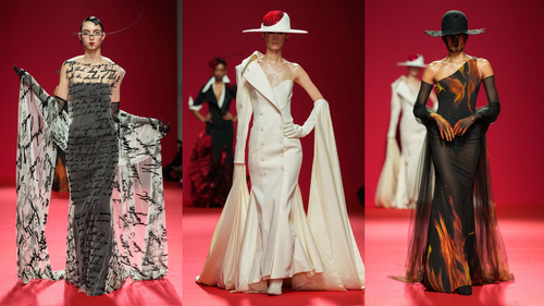 Show diễn Robert Wun Spring 2024 Couture: Cuốn nhật ký thời trang kinh dị