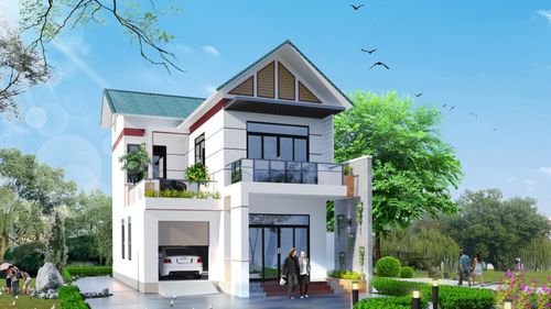 Nhà đẹp - Ngôi nhà được thiết kế đơn giản và mang hơi hướng sang trọng
