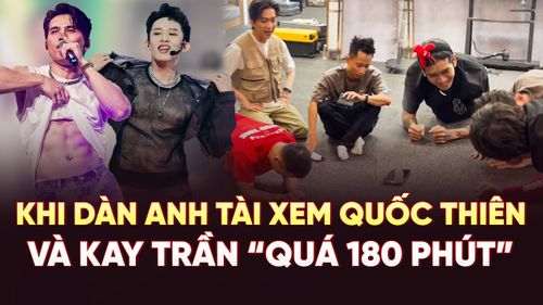 Buổi sáng rần rần của anh tài Quốc Thiên & Kay trần