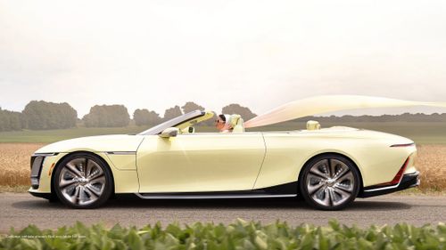 Cadillac Sollei Concept: Xe điện mui trần siêu sang, thanh lịch và công phu