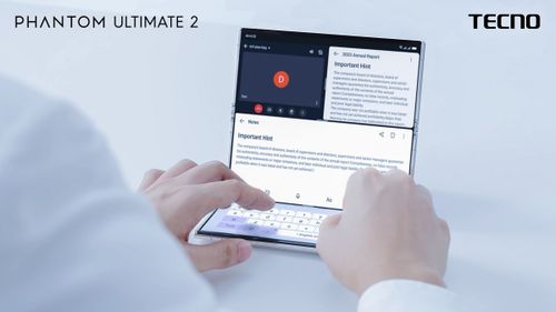 Video giới thiệu smartphone màn hình gập ba của Tecno
