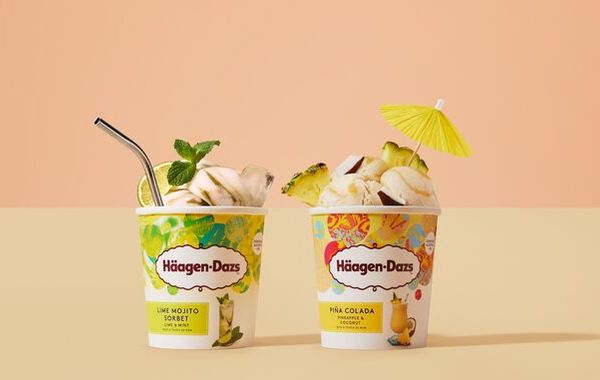 Häagen-Dazs “chào hè” với dòng kem cocktail mới lạ