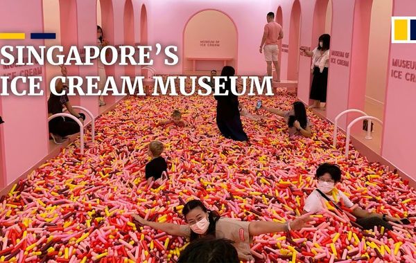 Bảo tàng kem đầu tiên vừa được khai trương tại Singapore