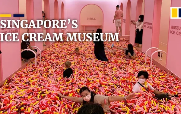Bảo tàng kem đầu tiên vừa được khai trương tại Singapore