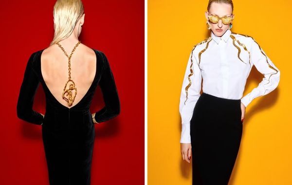 BST Schiaparelli Xuân/Hè 2023 vẻ đẹp bí ẩn riêng của người phụ nữ