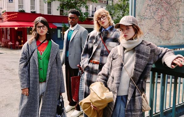 BST H&M Thu Đông 2022 với cảm hứng từ kinh đô thời trang Paris