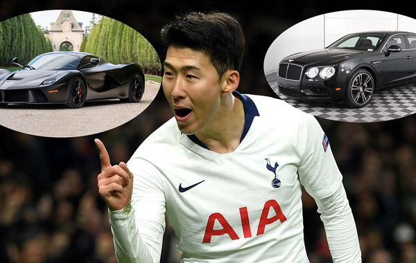 Dàn siêu xe của Son Heung-min đắt đỏ không thua kém Ronaldo và Messi