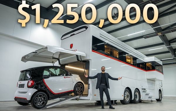 Chiêm ngưỡng Dembell Motorhome : Biệt thự di động trị giá 1 triệu Euro ở Wilhelmsdorf, Đức