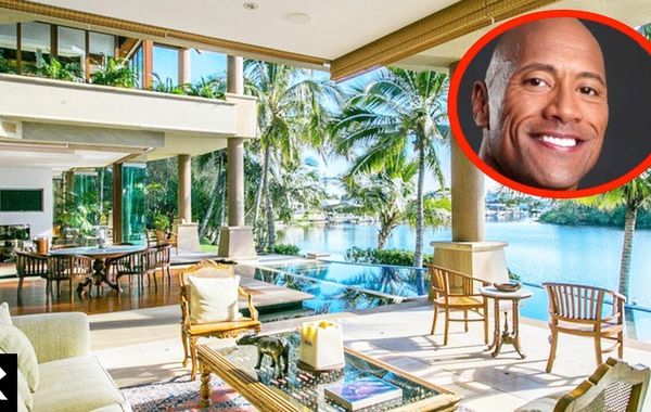 Bên trong lâu đài trị giá 100 triệu đô la của The Rock