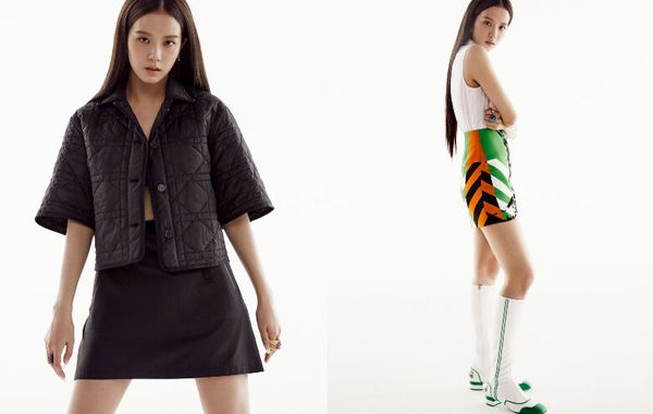 Đại sứ toàn cầu Jisoo trong bộ ảnh quảng bá BST Dior Xuân Hè 2022