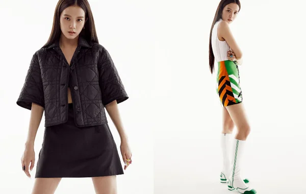 Đại sứ toàn cầu Jisoo trong bộ ảnh quảng bá BST Dior Xuân Hè 2022