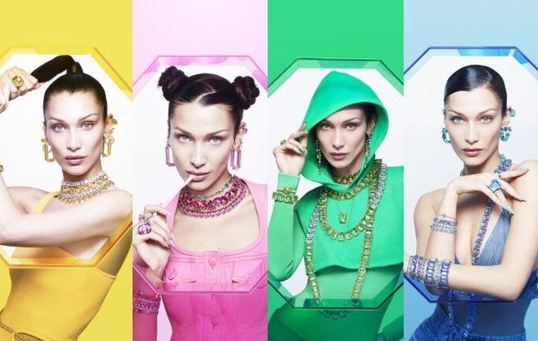 Bella Hadid là gương mặt đại diện mới của Swarovski