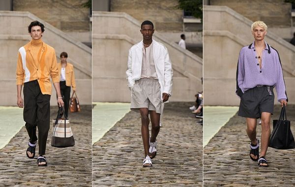 BST Hermès nam giới mùa hè 2023: Mềm mại như dòng nước