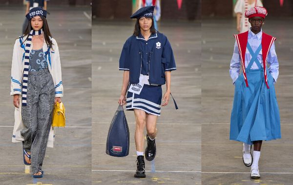 BST Kenzo khép lại Tuần lễ Thời trang Paris Xuân Hè Nam 2023