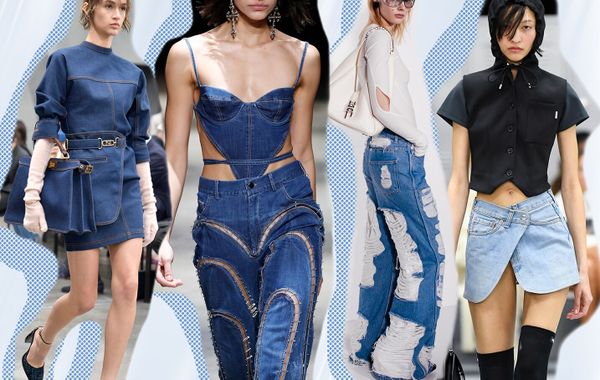 Thời trang denim đang làm mưa làm gió tại Tuần lễ thời trang Paris