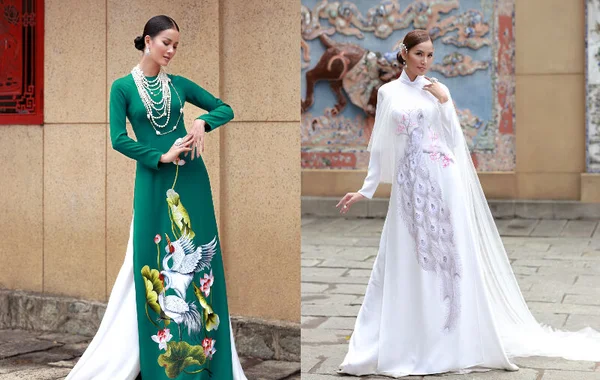 BST áo dài “Đàn Chim Việt” của NTK Võ Việt Chung: Mang hồn Việt vào gấm vóc lụa là