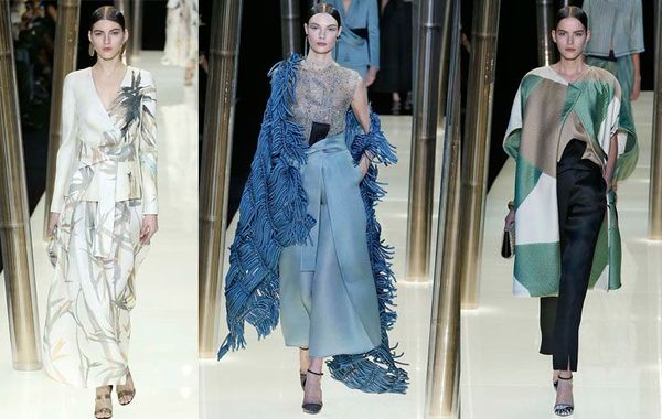 Giorgio Armani Xuân Hè 2023: Càng đơn giản lại càng tinh tế