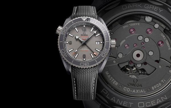 Omega Planet Ocean Dark Grey bổ sung mới cho bộ sưu tập Seamaster