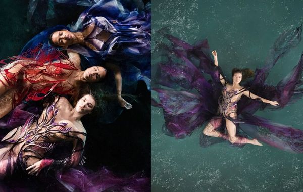 BST Iris van Herpen Haute Couture Xuân Hè 2023 - Điệu vũ tự do