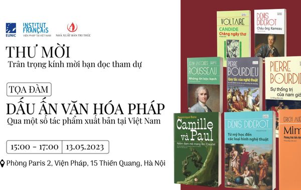 Đến với Tọa đàm Dấu ấn văn hóa Pháp