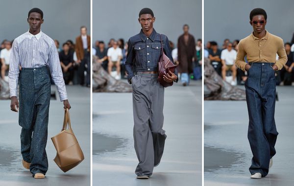 Loewe Menswear Xuân Hè 2024 tôn vinh những dáng hình thời trang