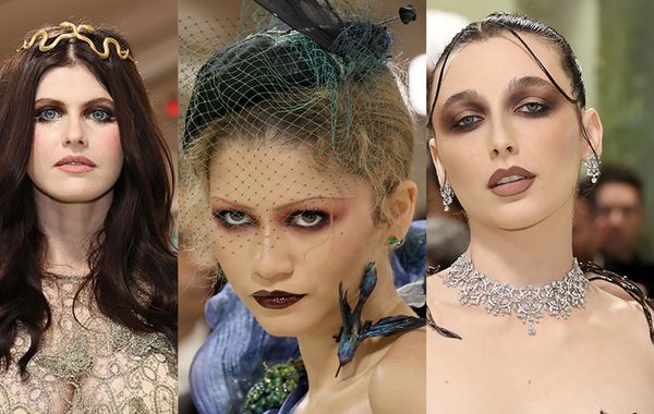 Phong cách trang điểm Goth chiếm lĩnh thảm xanh Met Gala 2024
