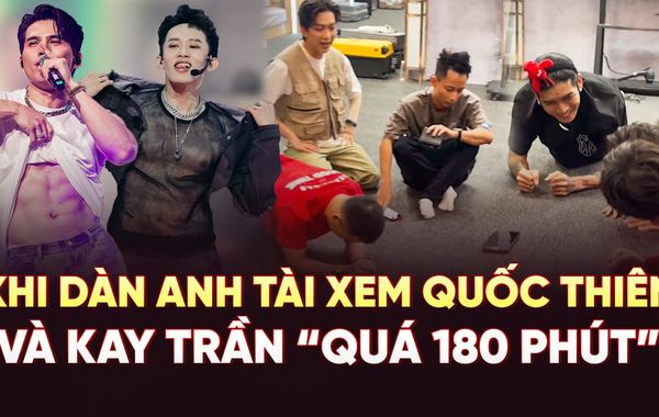 Buổi sáng rần rần của anh tài Quốc Thiên & Kay trần