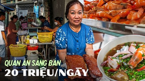 Độc đáo tiệm ăn sáng 7 ngày 7 món khác nhau: Mỗi ngày bán khoảng 400 bát, đông khách đến nỗi con gái nghỉ làm ngân hàng để phụ mẹ