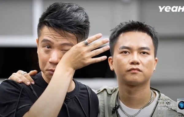 Các nghệ sĩ khóc vì chia tay các anh trai vượt ngàn chông gai