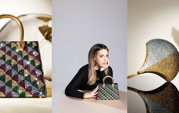 Mary Katrantzou và những chiếc túi xách diệu kỳ