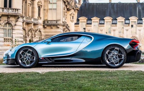 Cận cảnh những thiết kế khác của siêu xe Bugatti Tourbillon