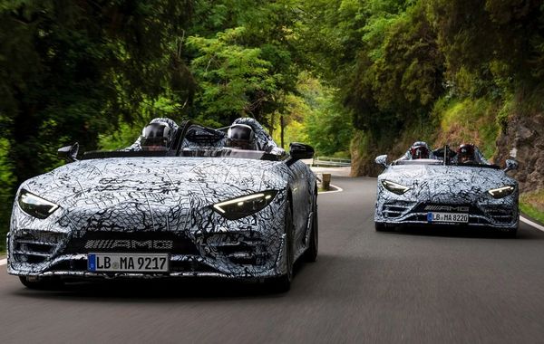 Siêu xe Mercedes-AMG PureSpeed chạy thử trên đường, sắp được bàn giao
