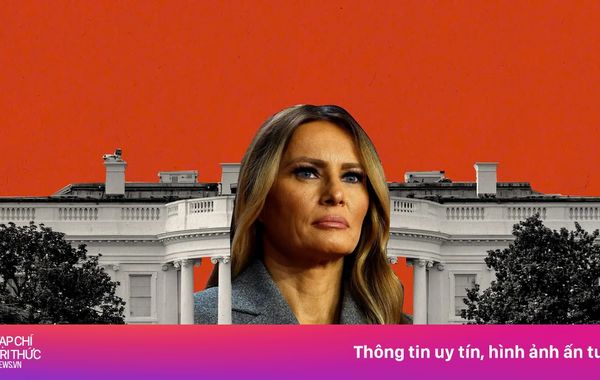 Melania Trump khác lạ khi trở lại Nhà Trắng