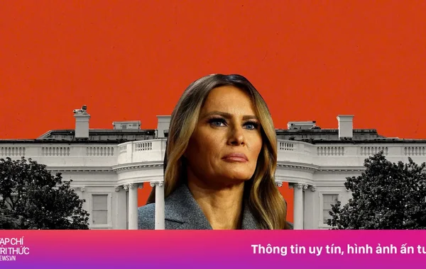 Melania Trump khác lạ khi trở lại Nhà Trắng