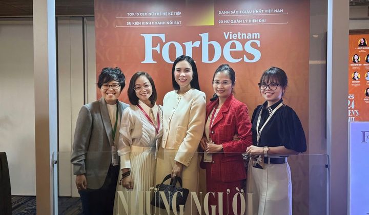 Doanh nhân Lưu Nga làm diễn giả Hội nghị Phụ nữ Forbes Việt Nam 2024