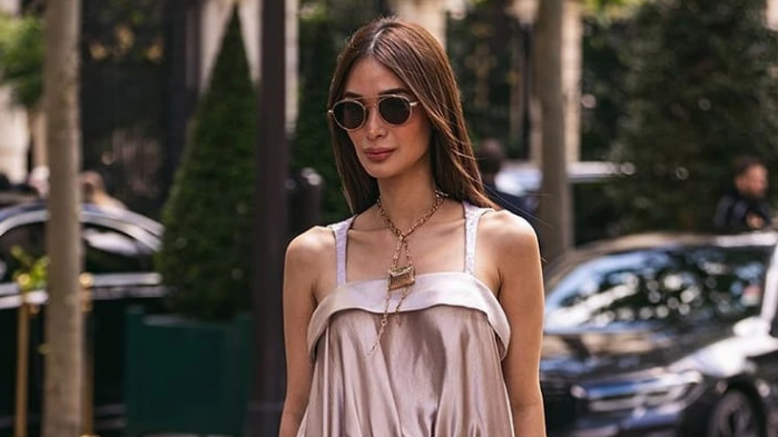 'Ái nữ nhà tài phiệt' Heart Evangelista rạng rỡ tại show thời trang hè