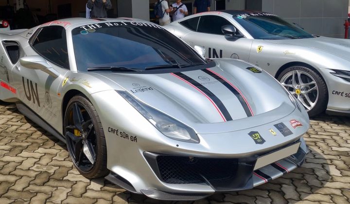 Dàn siêu xe của ông Đặng Lê Nguyên Vũ tập hợp trước Gumball 3000