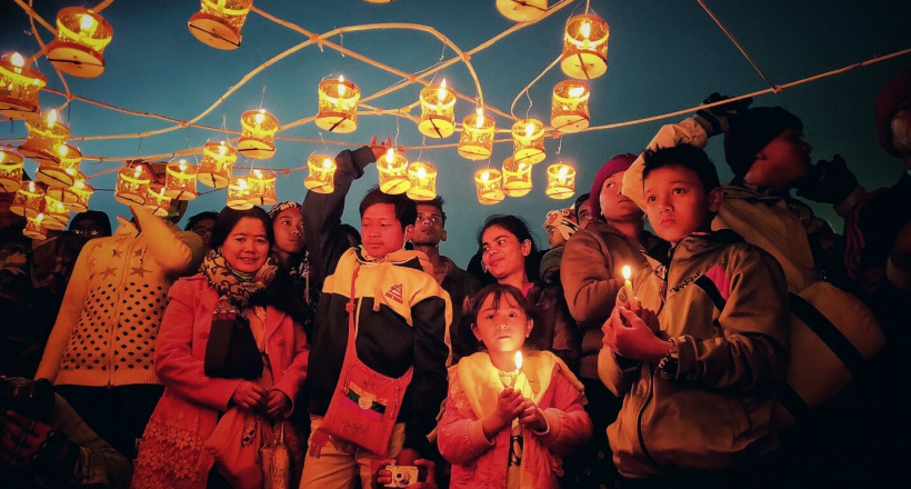 Thả lửa lên trời cùng lễ hội khinh khí cầu Taunggyi