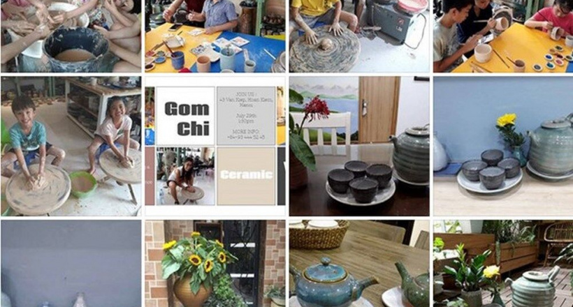 Trải nghiệm học làm gốm tại Hà Nội